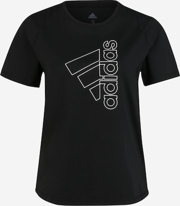 ADIDAS SPORTSWEAR - Camiseta funcional en negro: frente