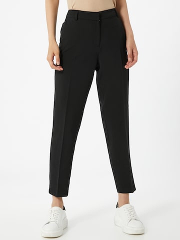 ONLY Regular Pants 'VILDA-ASTRID' in Black: front