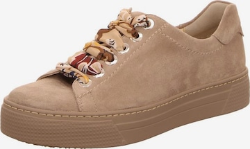 SEMLER Sneakers laag in Beige: voorkant