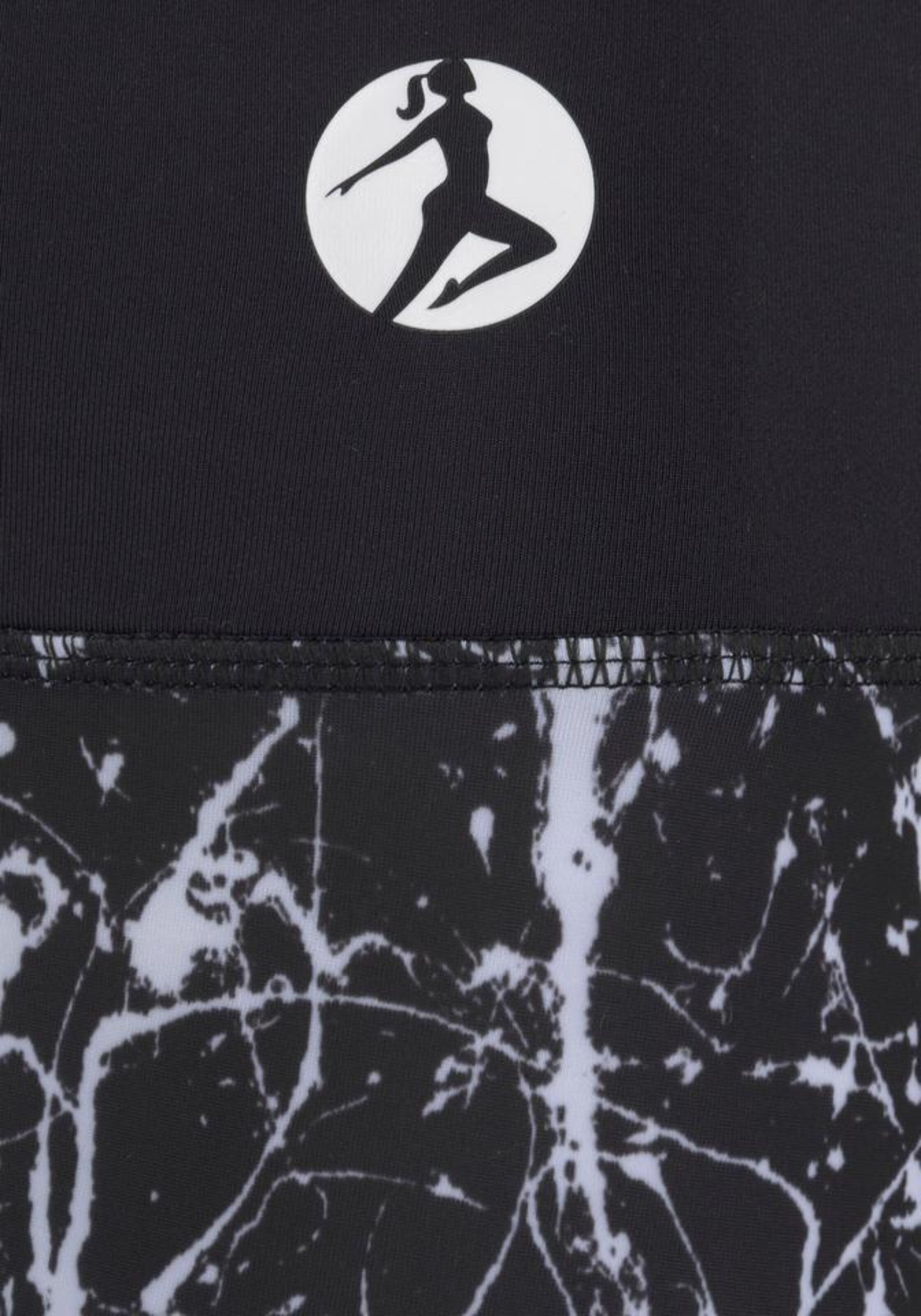 LASCANA ACTIVE - Skinny Pantalón deportivo en negro