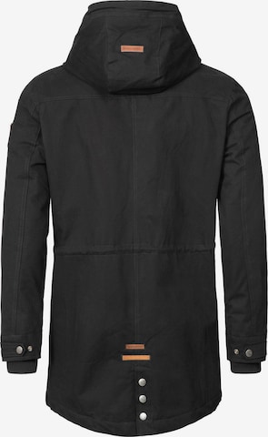 NAVAHOO Parka 'Manaka' in Schwarz