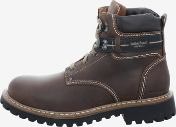 JOSEF SEIBEL Lace-Up Boots 'Adelboden' in Brown