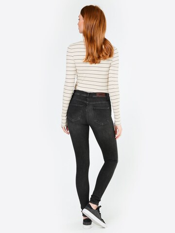 ONLY Skinny Jeans 'Deluxe' in Schwarz