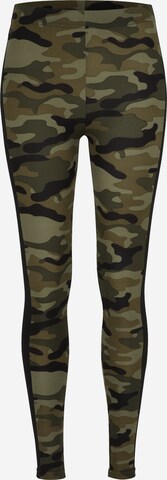 Urban Classics Leggings in Green: front