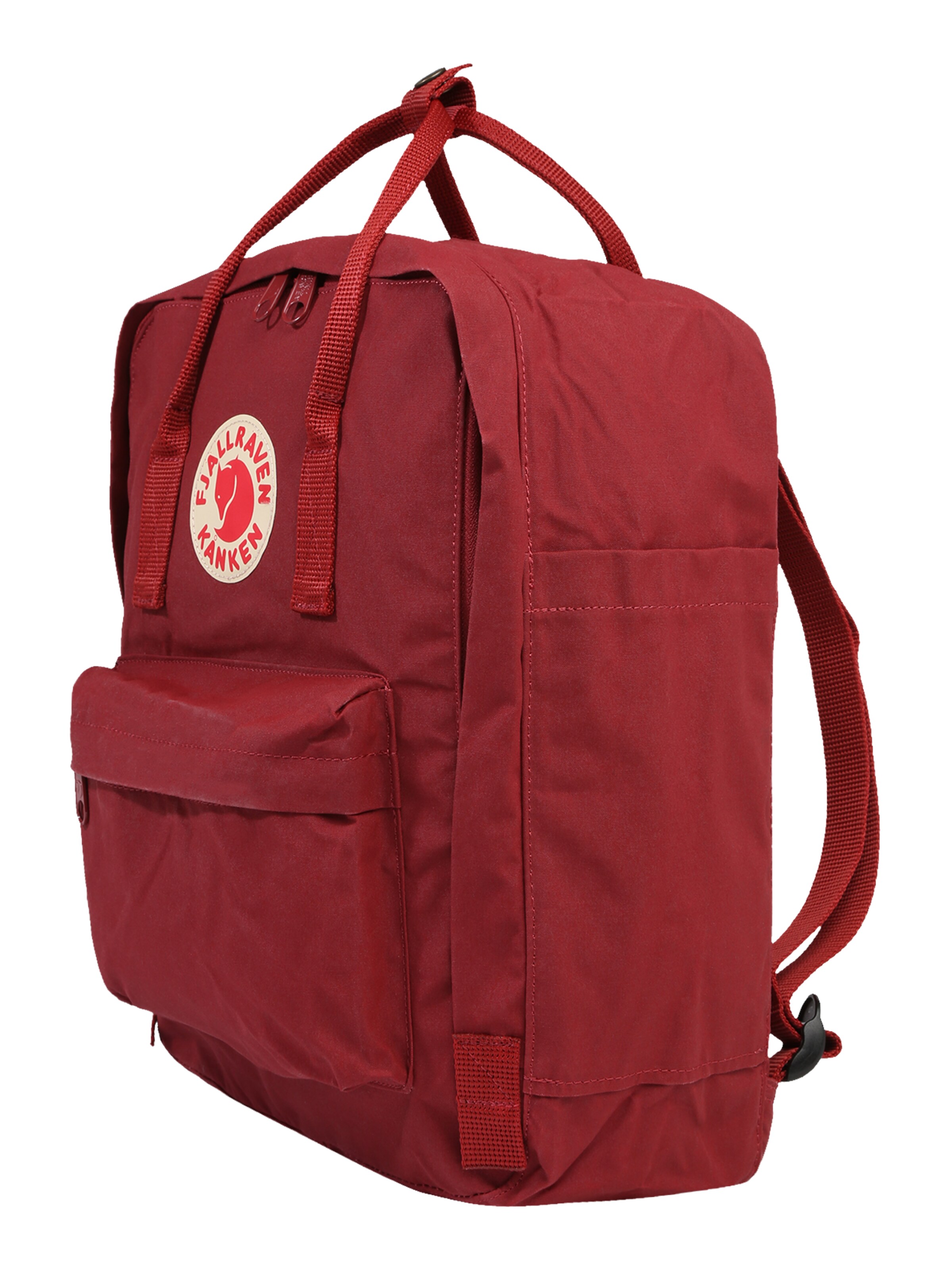 Fjällräven Rugzak 'Kånken' in Rood: zijkant