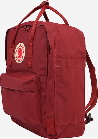 Zaino 'Kånken' di Fjällräven in rosso: lato