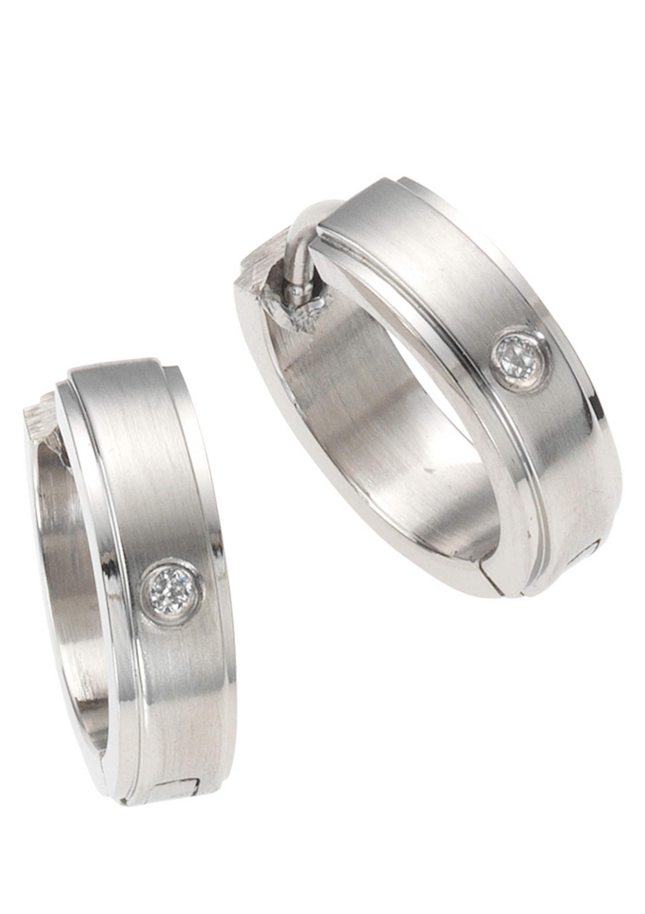 Boucles d'oreilles FIRETTI en argent : devant