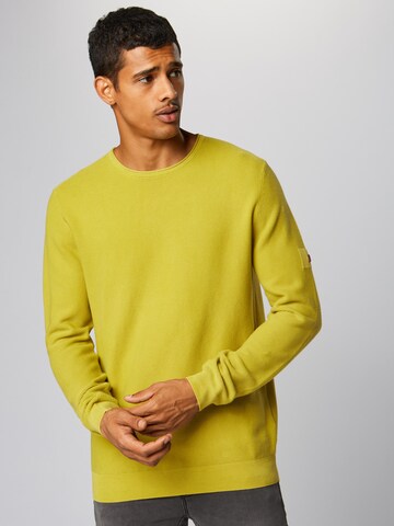 CAMEL ACTIVE Sweter w kolorze żółty