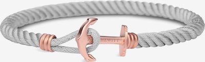 Paul Hewitt Armband 'Phrep Anker' in rosegold / grau, Produktansicht