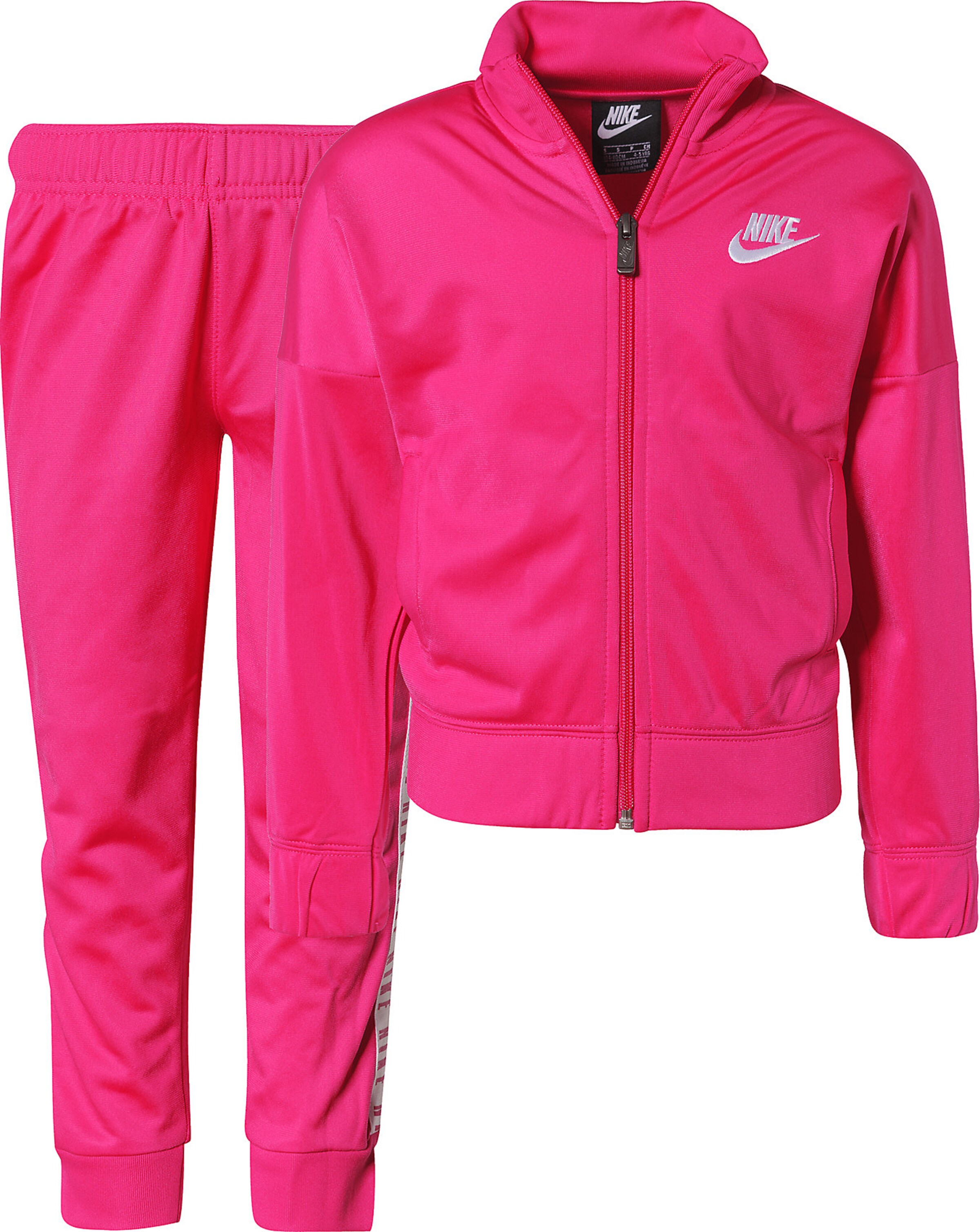 NIKE Jogginganzug in pink / weiß ABOUT YOU