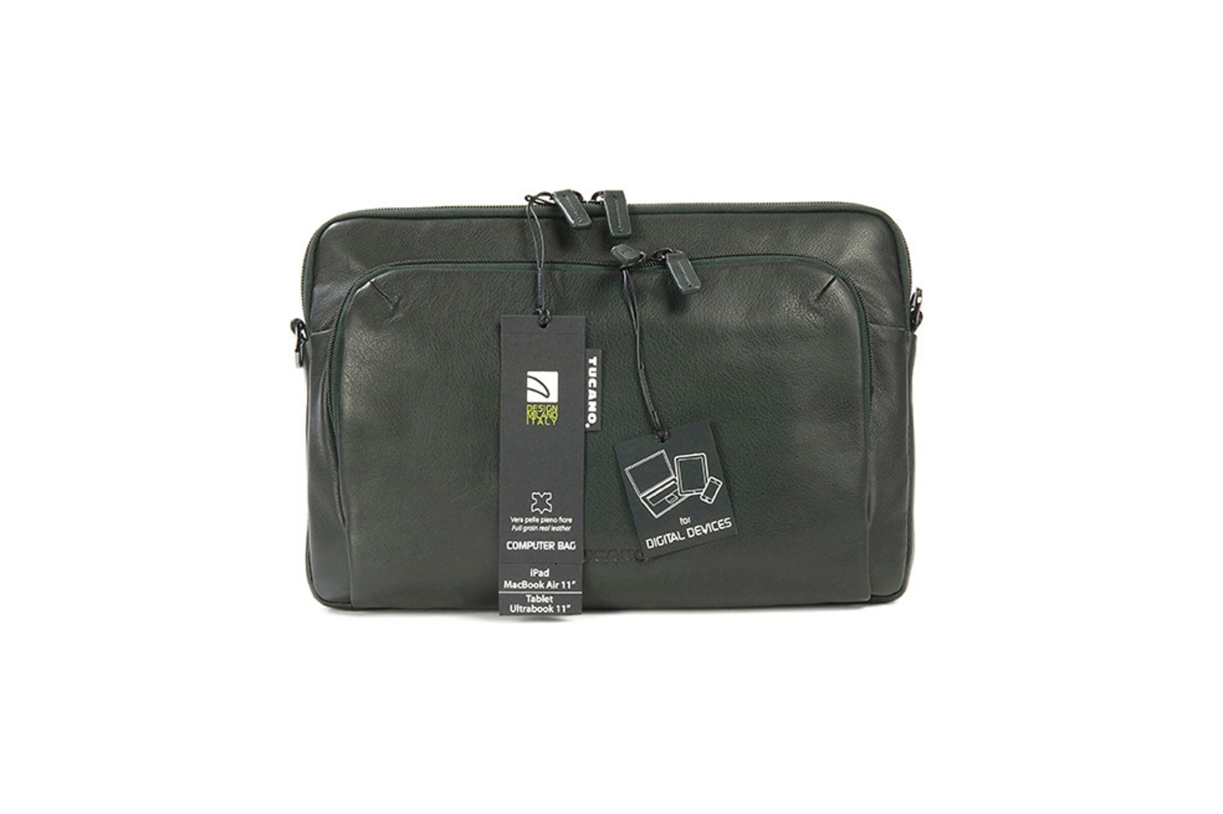 Borsa portadocumenti di TUCANO in verde