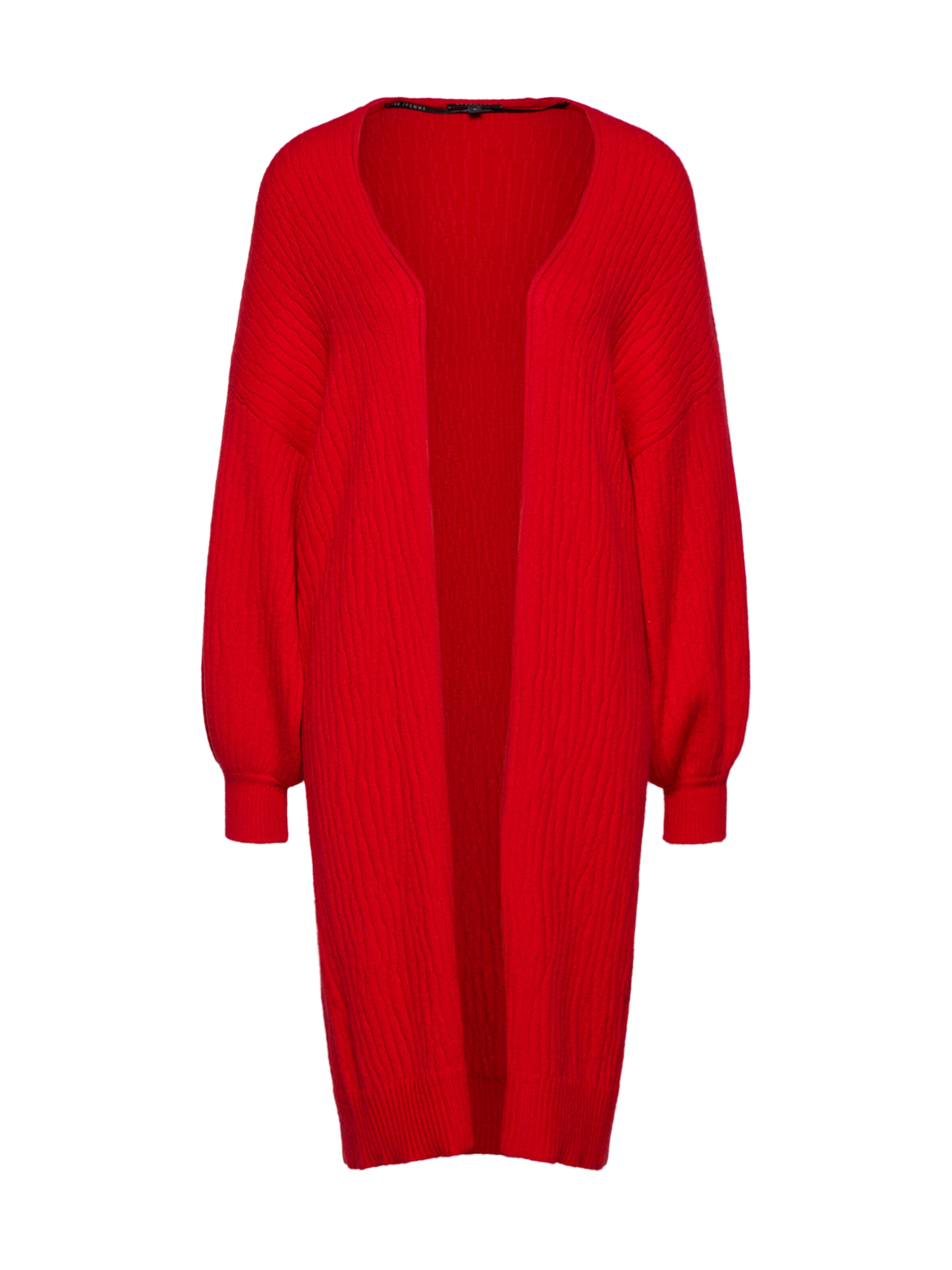 SELECTED FEMME - Gebreid vest in de kleur Rood