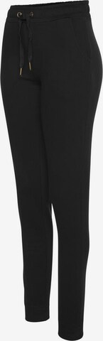 BUFFALO Loosefit Homewear-Hose in Schwarz