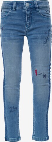 REVIEW FOR KIDS Slimfit Jeans in Blauw: voorkant