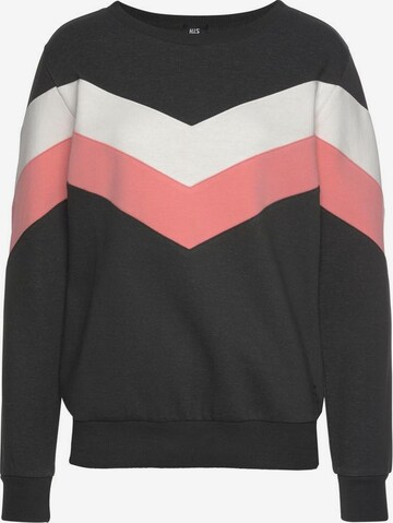 Sweat-shirt H.I.S en noir : devant