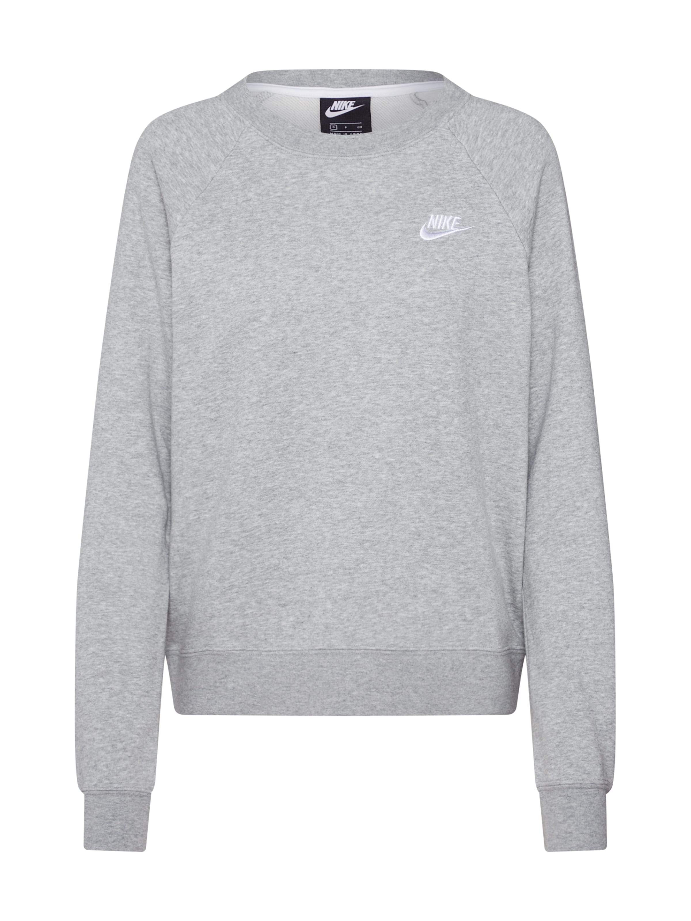 Nike Sportswear Mikina – šedá: přední strana