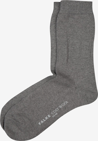 Chaussettes 'Cosy Wool' FALKE en gris