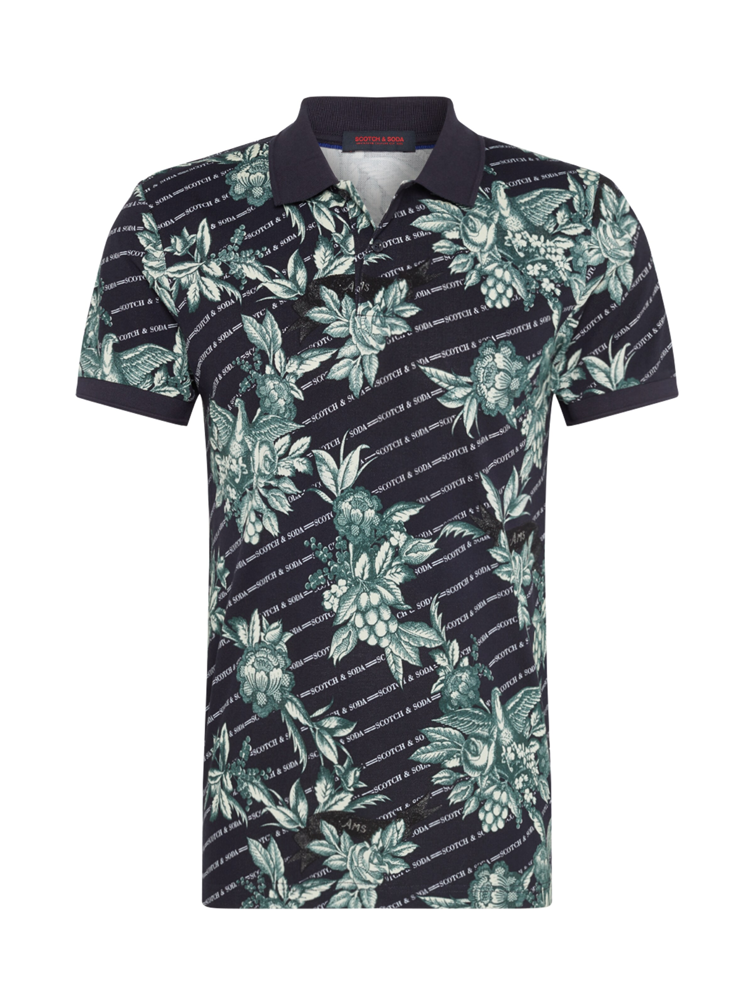 SCOTCH & SODA - Shirt in de kleur Donkerblauw