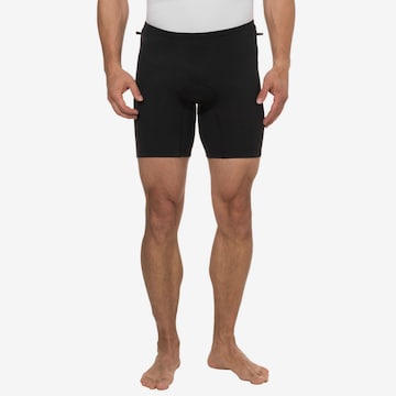 VAUDE - Skinny Calças de desporto em preto: frente