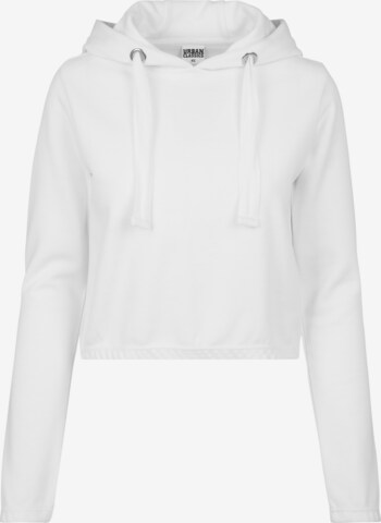 Sweat-shirt Urban Classics en blanc : devant