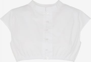 SPIETH & WENSKY Traditional Blouse 'Kultur' in White: front