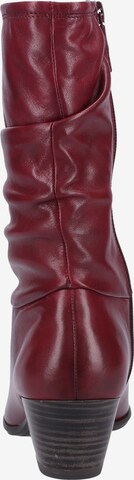 Bottes TAMARIS en rouge