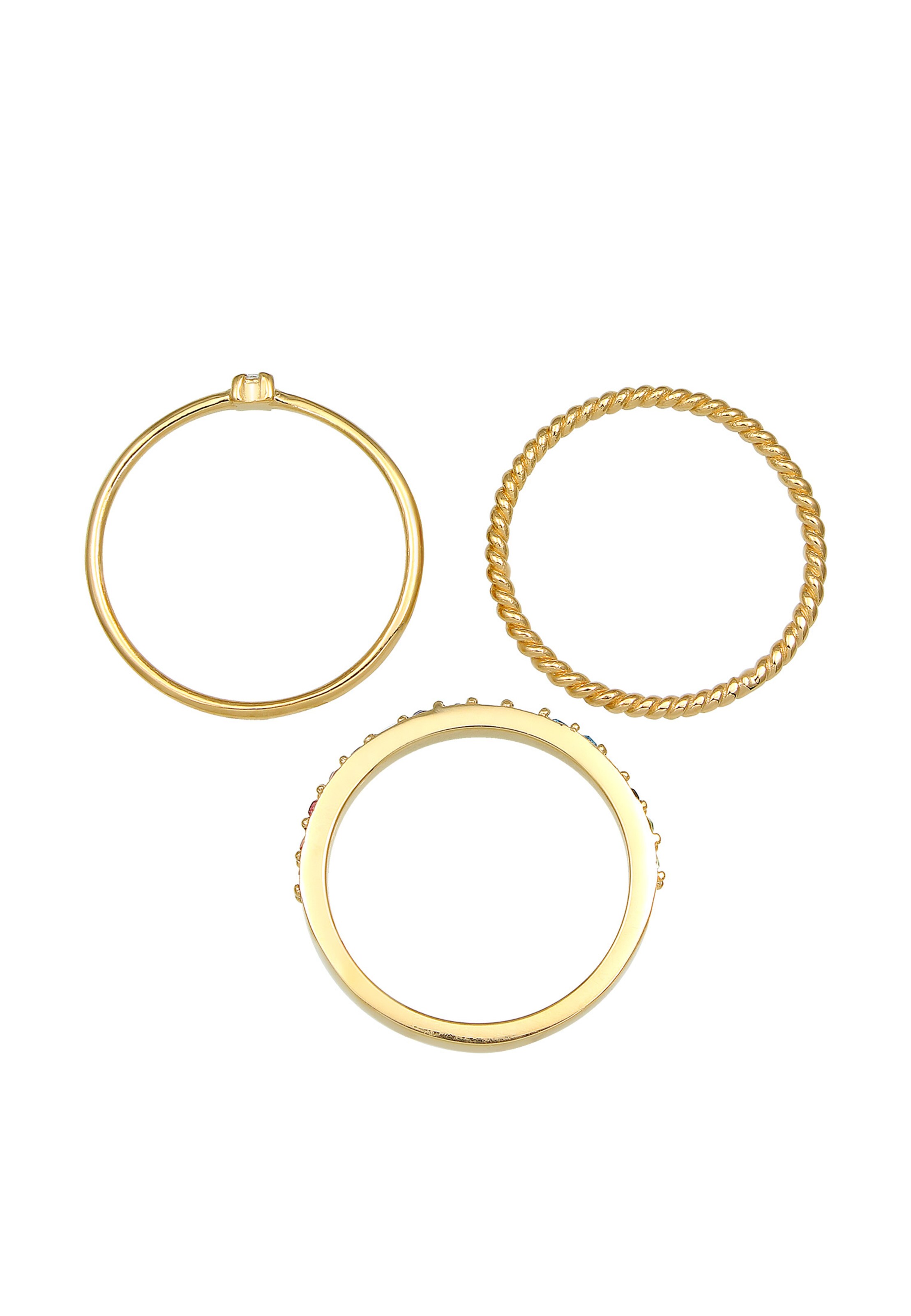 ELLI Кольцо в Золотой