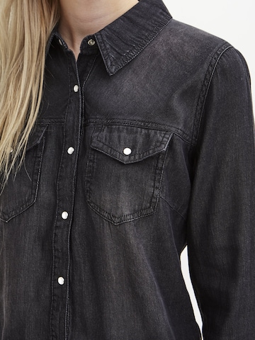 VILA Bluse 'Vibista' i sort