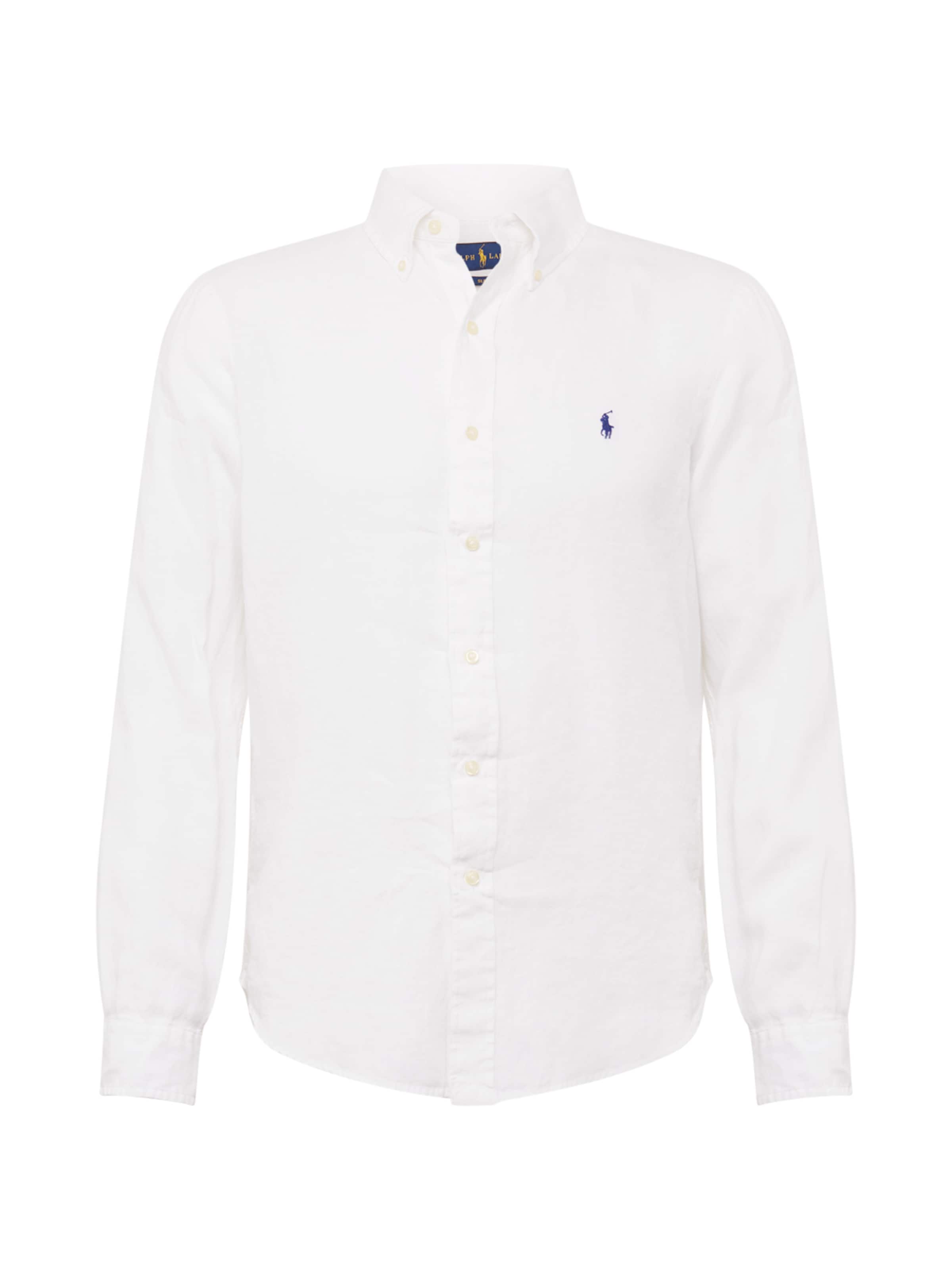 POLO RALPH LAUREN - Overhemd 'SL BD PPC SP-LONG SLEEVE-SPORT SHIRT' in de kleur Wit