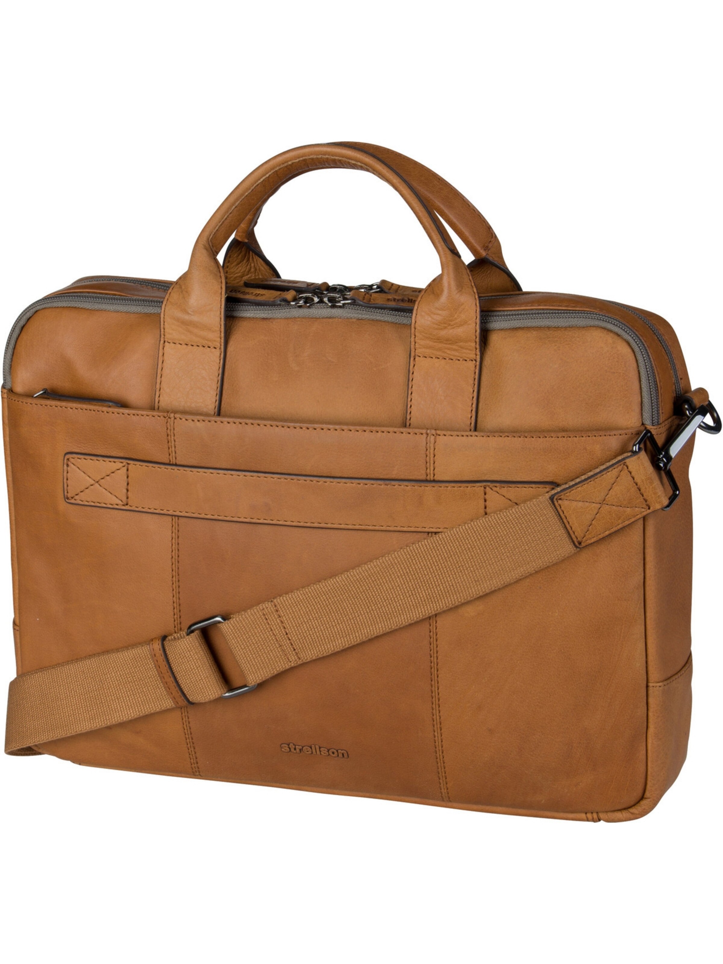 STRELLSON - Pasta 'Hyde Park' em castanho