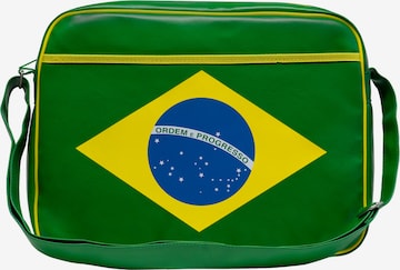 LOGOSHIRT Tasche 'Brazil' in Grün: predná strana