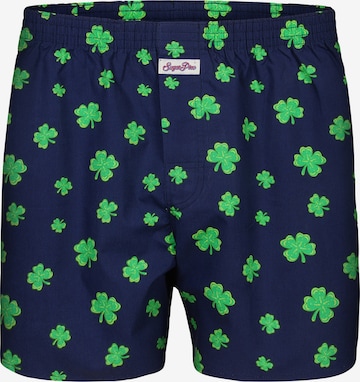 Sugar Pine Boxershorts ' Lucky Charm ' in Blauw: voorkant