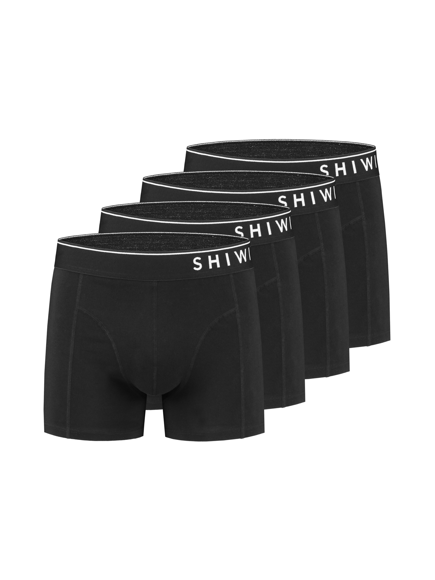 Intimo ft6u6 Shiwi Boxer Solid in Nero 