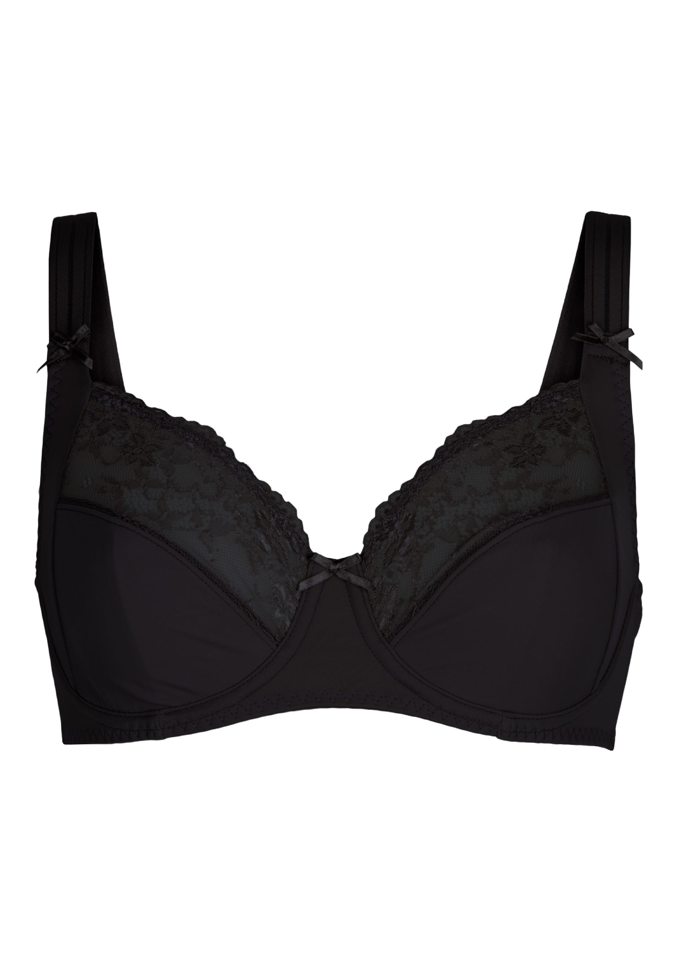 LingaDore Minimizer Σουτιέν σε μαύρο: μπροστά