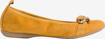 MARCO TOZZI Ballet Flats in Yellow