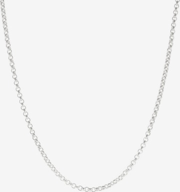 C-Collection Necklace in Silver: front