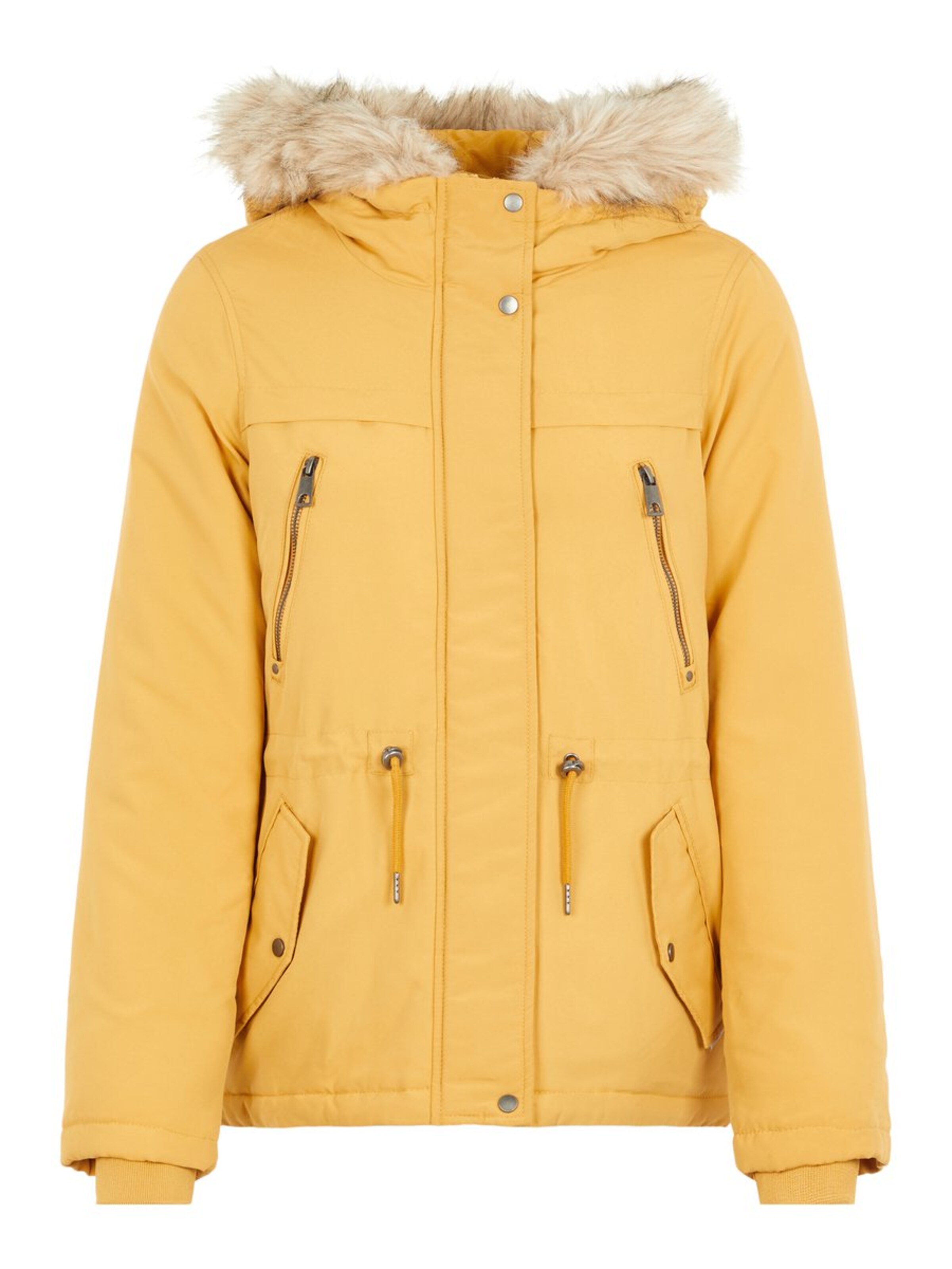VERO MODA - Winterjas in de kleur Geel