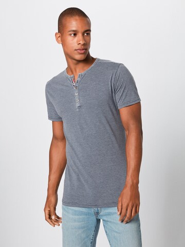 Key Largo - Camiseta 'Dieter' en azul: frente