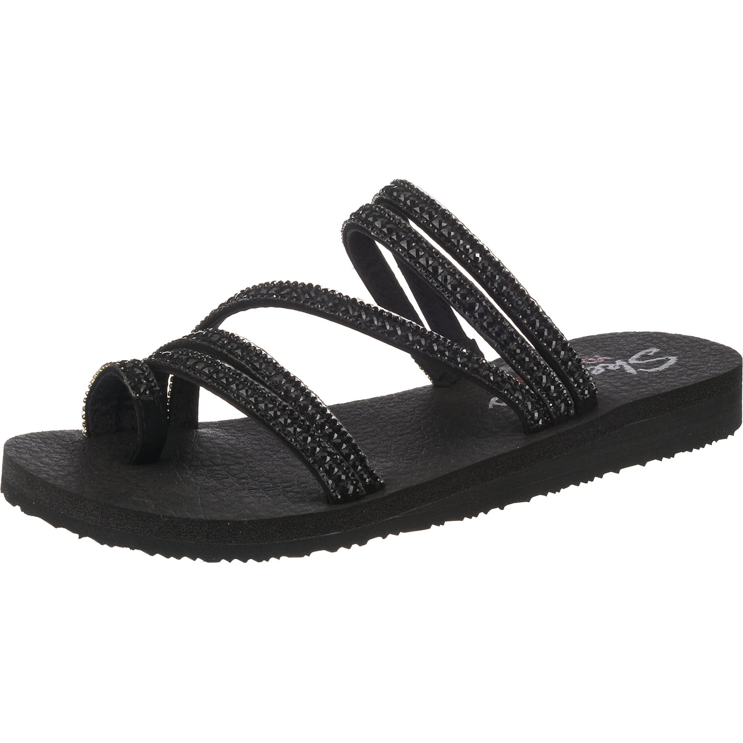 SKECHERS - Sandalen 'Meditation' in schwarz