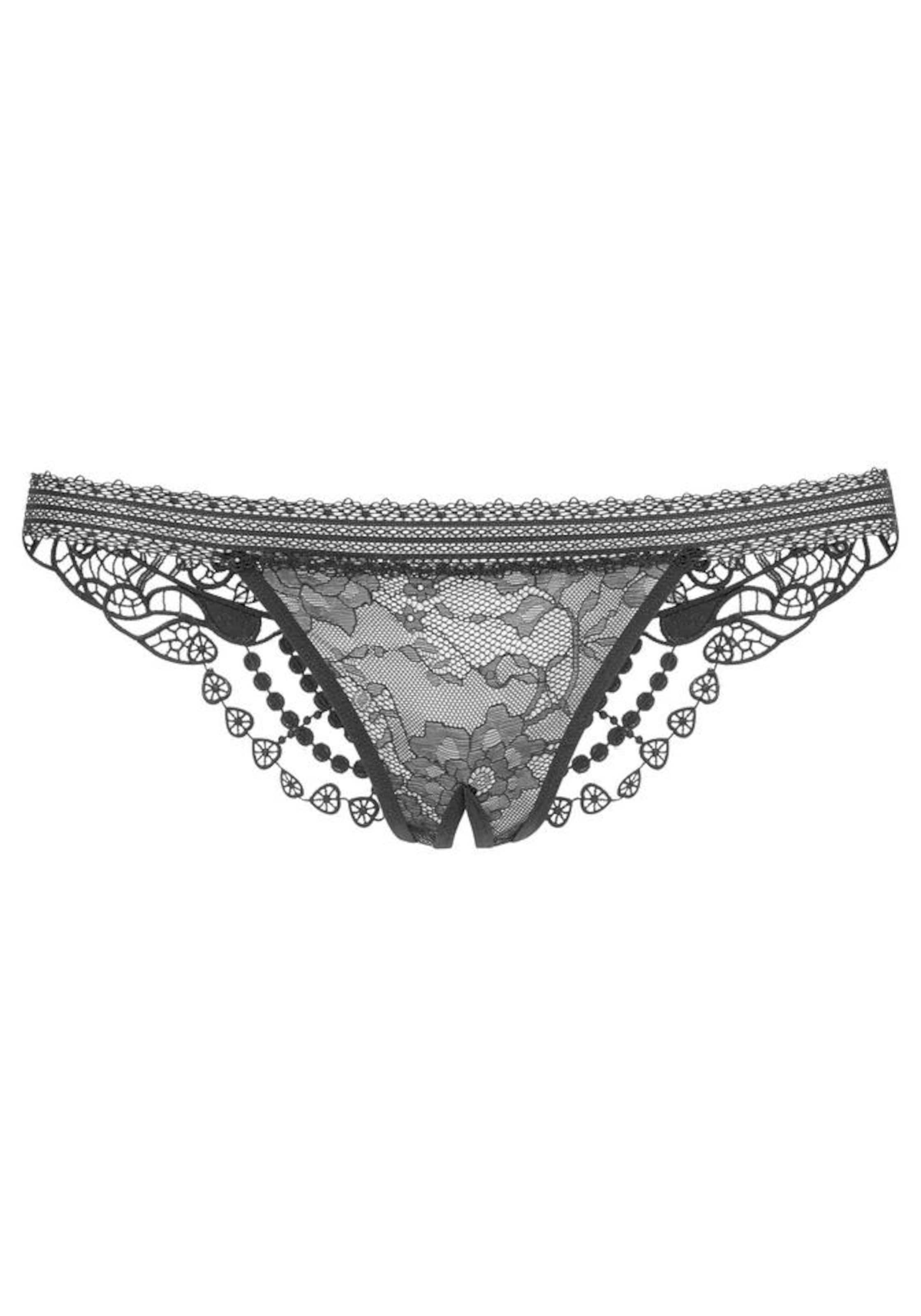 PETITE FLEUR GOLD Ouvert – černá: přední strana