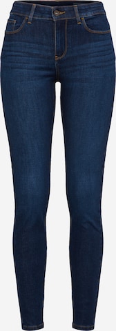 VERO MODA Slimfit Jeans in Blauw: voorkant