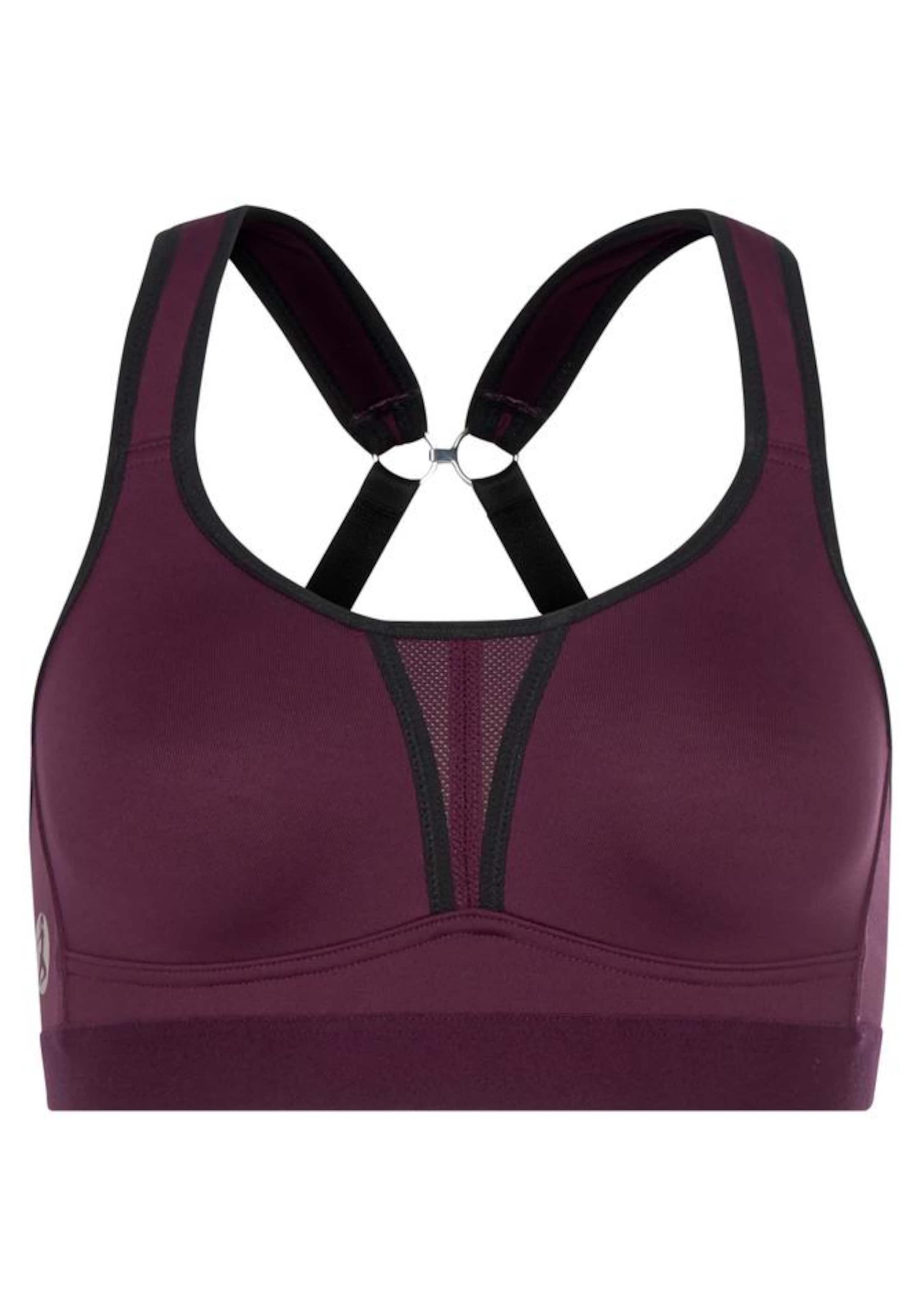 LASCANA Korzet Športová podprsenka - Červená: predná strana