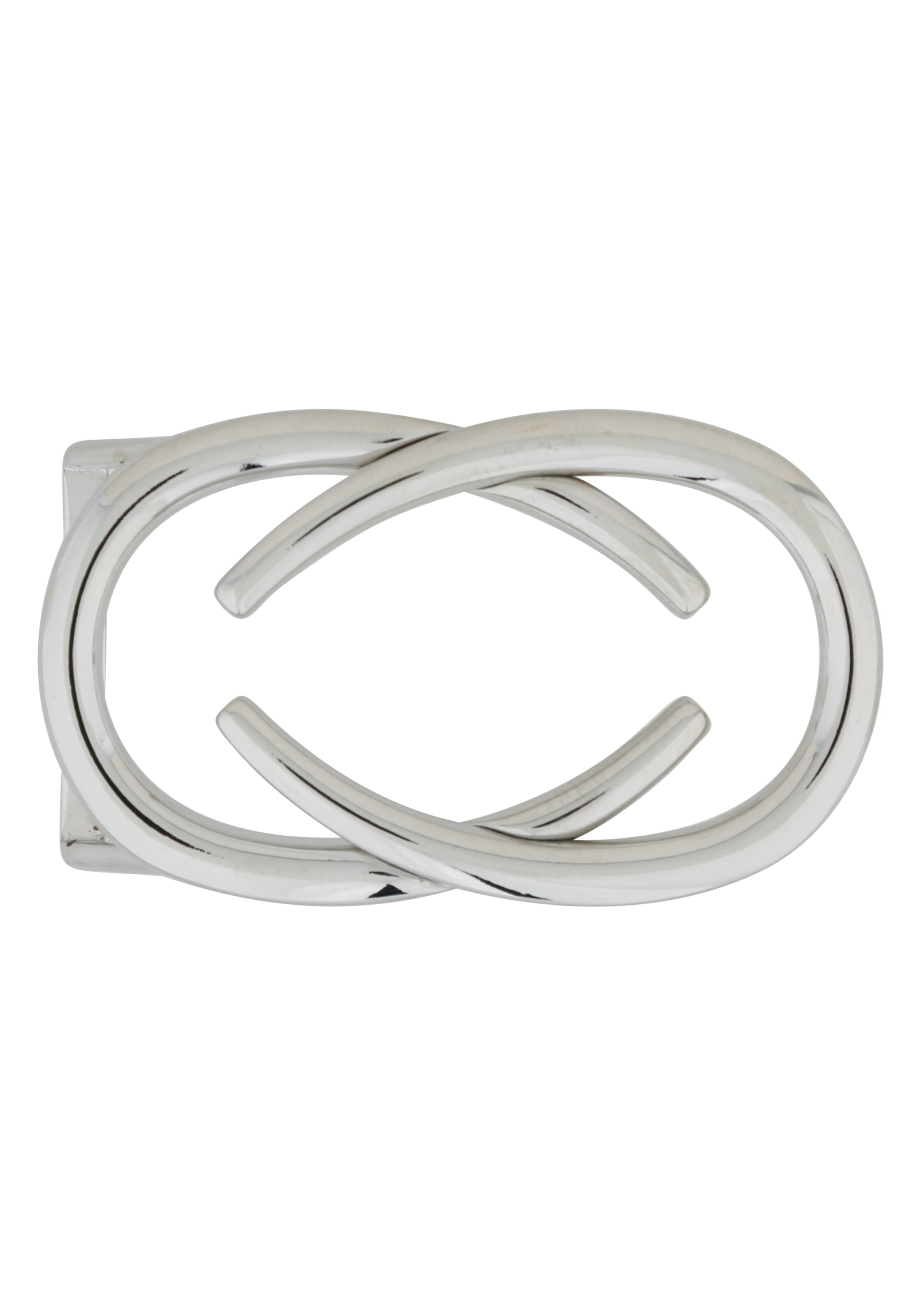 RETTUNGSRING by showroom 019° Brooch in Silver: front
