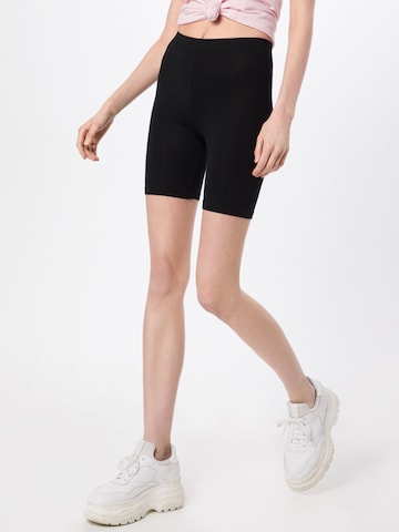 modström Skinny Legginsy 'Kendis X-Short' w kolorze czarny: przód