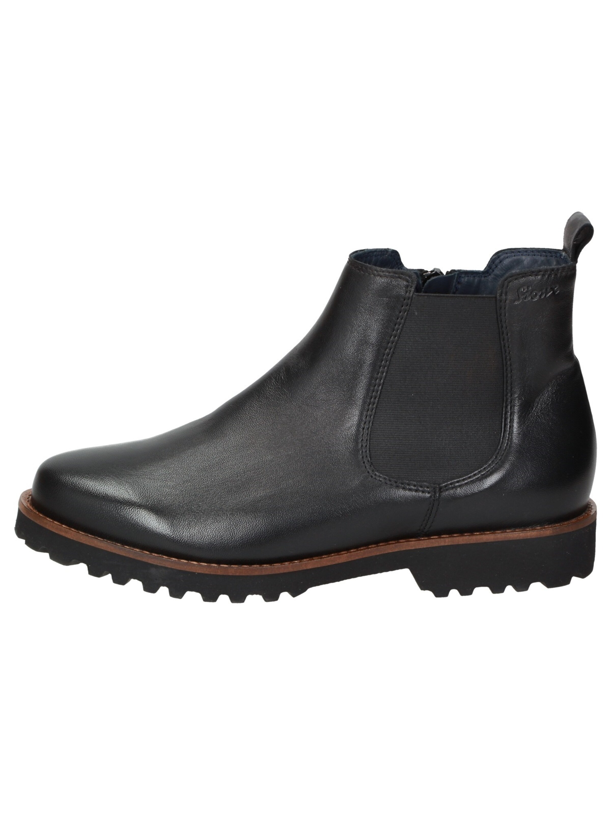 Chelsea Boots ' Meredith-701-XL ' SIOUX en noir : devant