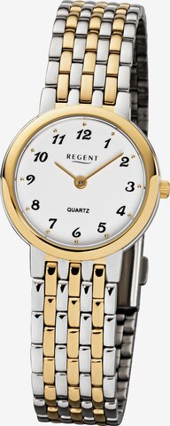 REGENT Analog Watch in Gold: front