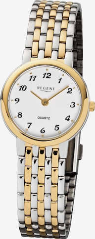 REGENT Analog Watch in Gold: front