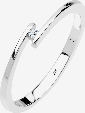 Bague Elli DIAMONDS en argent : devant