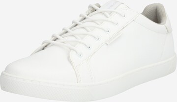 JACK & JONES Platform trainers 'Trent' in White: front