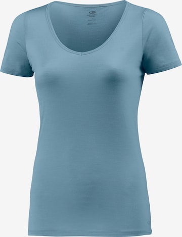 ICEBREAKER T-Shirt 'Siren' in Blau: predná strana